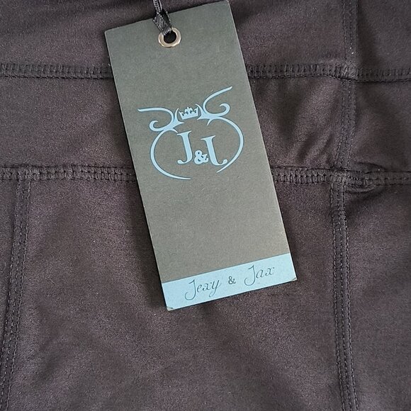 Jexy & Jax ultra soft Trapeze black pants Size Medium N.W.T. - Picture 4 of 6